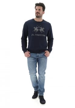 Felpa Girocollo La Martina Con Logo Grande Gommato In Rilievo 10 Felpa Girocollo La Martina Con Logo Grande Gommato In Rilievo -Negozio Da Uomo Alla Moda ef5dbbb664e4d0c8eb22647027a0aa3a