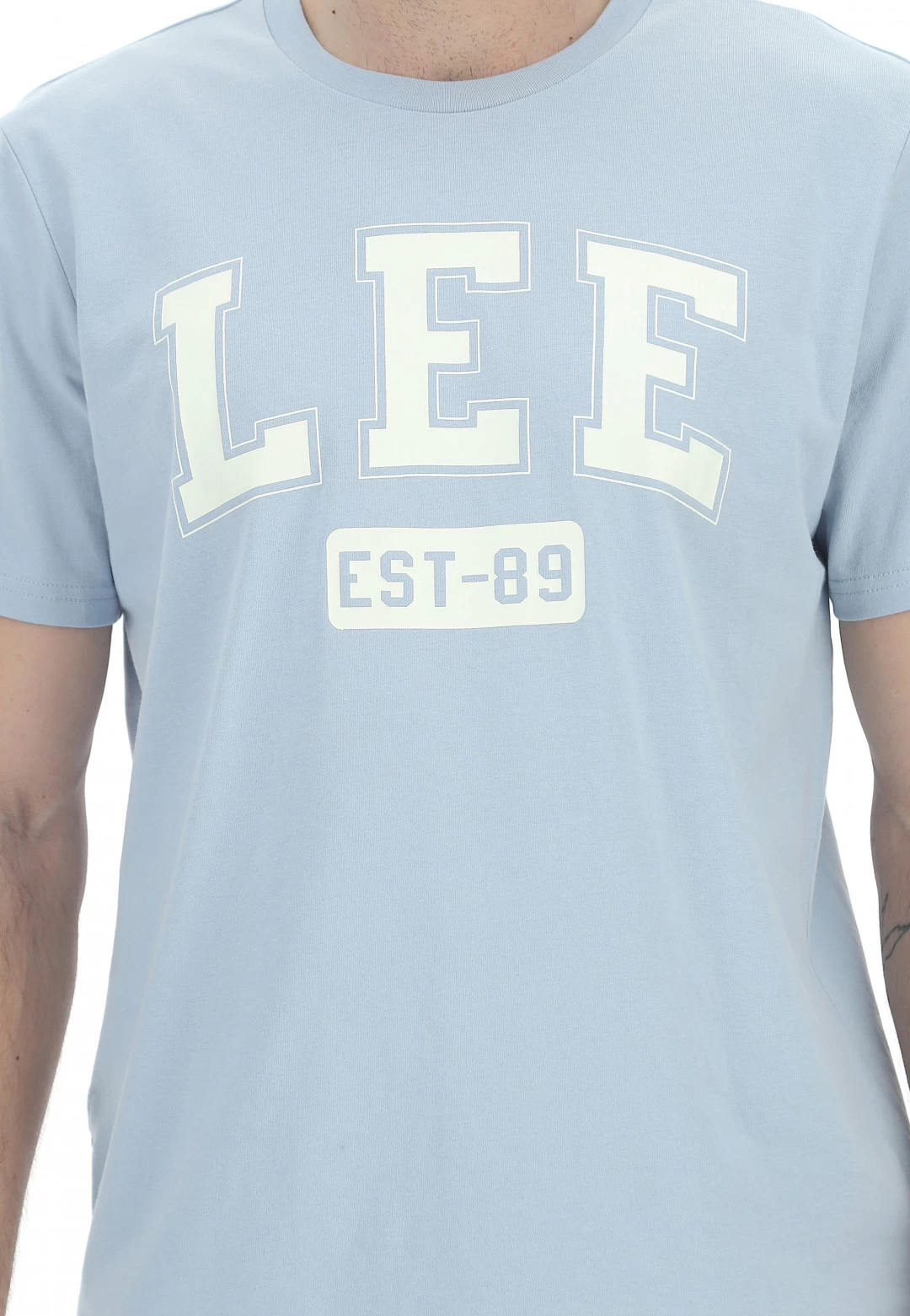 T-shirt Lee Con Logo Frontale Grande Art. L65afq78 7 T-shirt Lee Con Logo Frontale Grande Art. L65afq78 - immagine 5