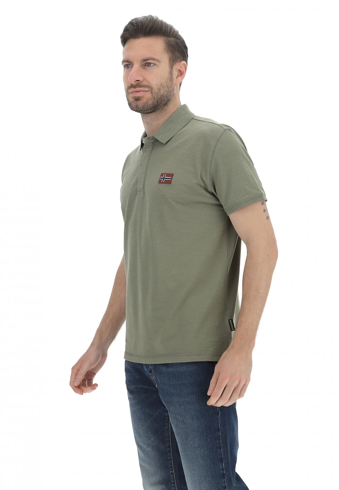 Polo Manica Corta Fiammata Napapijri Np0a4g2m1761 14 Polo Manica Corta Fiammata Napapijri Np0a4g2m1761 - immagine 12