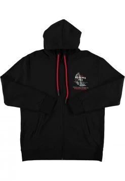 Felpa Con Cappuccio Full Zip Stampa Petto Maxfort