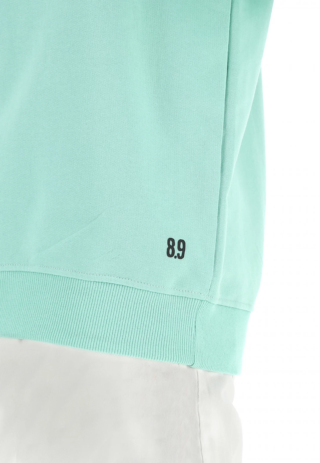 Felpaa Girocollo 8.9 Made In Italy Uomo Tinta Unita 4 Felpaa Girocollo 8.9 Made In Italy Uomo Tinta Unita - immagine 2