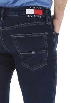Jeans Tommy Jeans Uomo Lavaggio Scuro Mod. Scanton -Negozio Da Uomo Alla Moda f38d53a5b74f004598959f68fcb8ec77