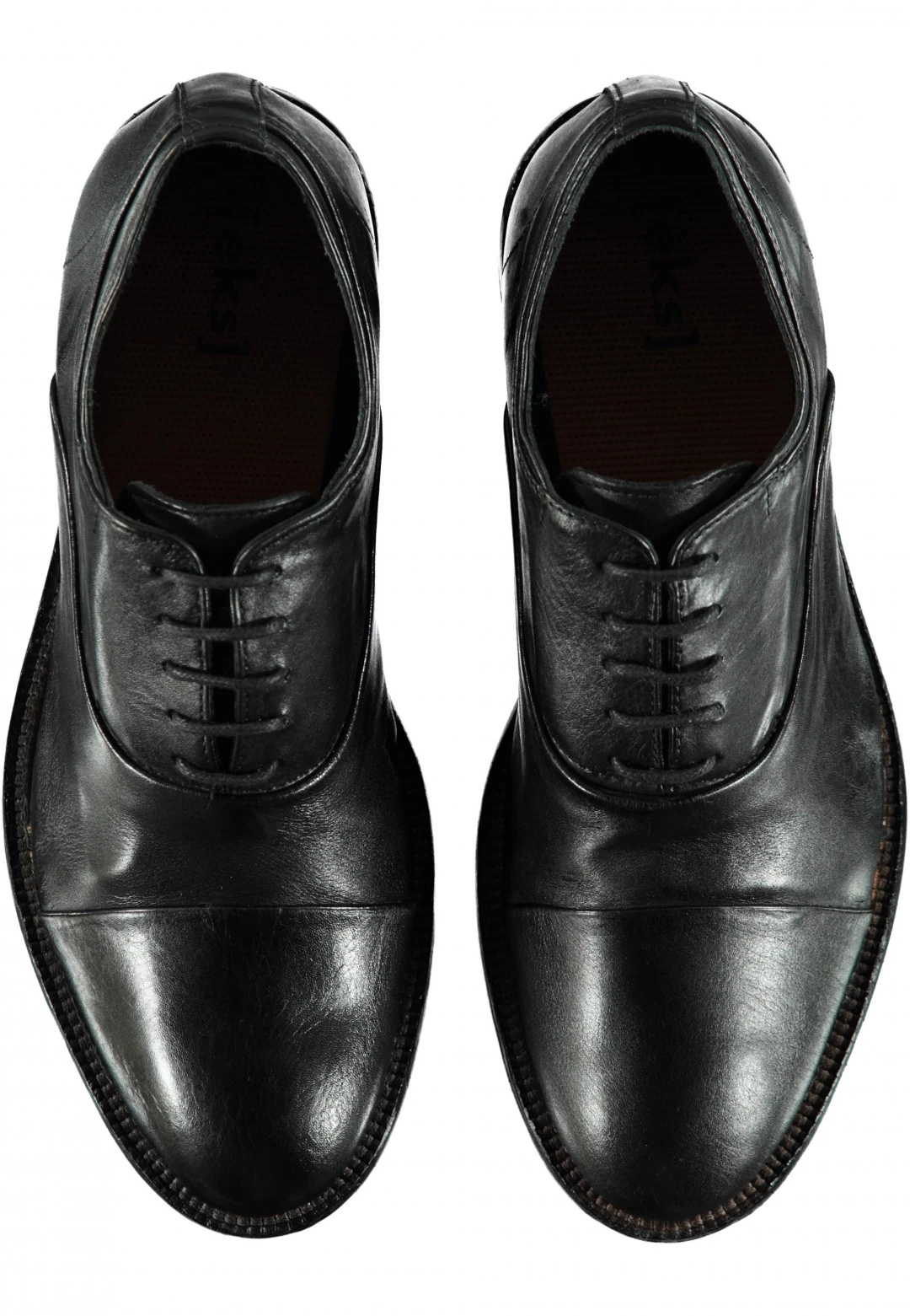 Stringata In Pelle Liscia èks 1322 5 Stringata In Pelle Liscia èks 1322 - immagine 3