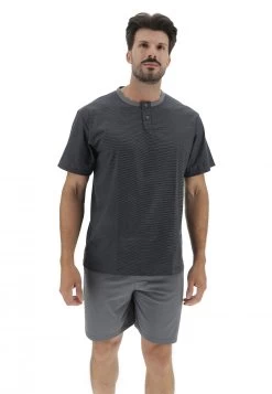 Pigiama Corto Completo Jupiter In Fantasia Righe Uomo