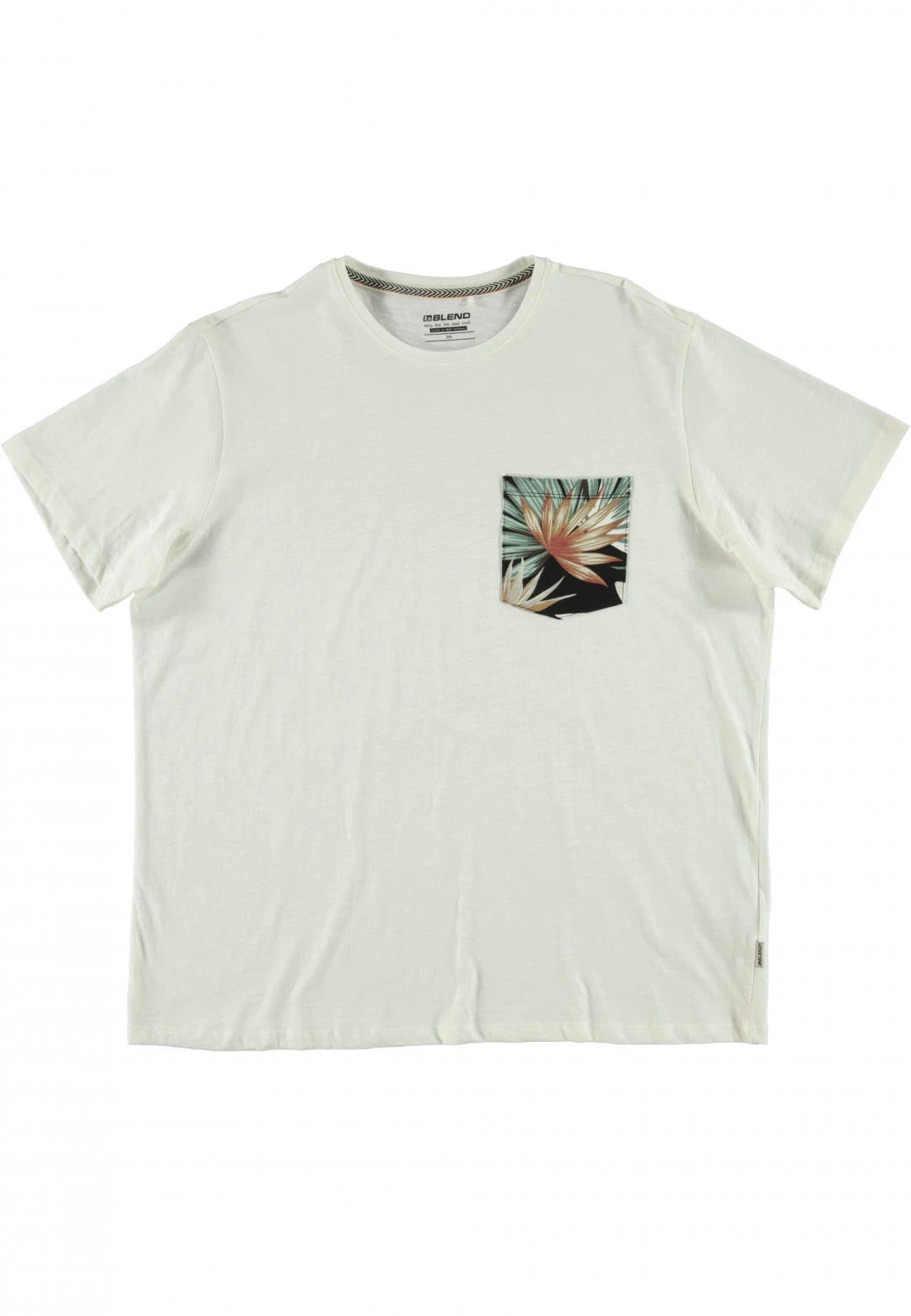 T-shirt Blend Con Taschino Frontale Comfort Fit 3 T-shirt Blend Con Taschino Frontale Comfort Fit