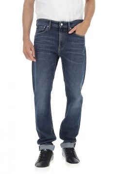 Jeans Calvin Klein Jeans Uomo Lavaggio Scuro Slim Taper