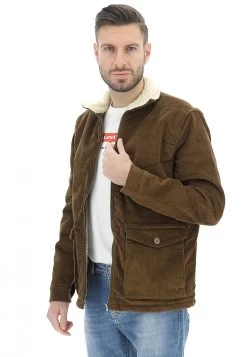 Giubbino Sherpa Con Esterno Effetto Velluto !solid